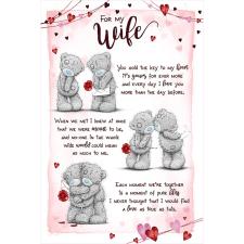 For My Wife Poem Me to You Bear Valentine's Day Card Image Preview